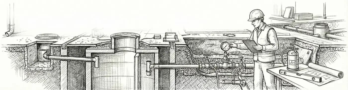 Инженерный контроль и сдача ХБК на объекте