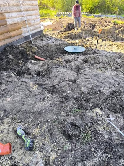 Монтаж СБО в Крестах при высоком уровне грунтовых вод