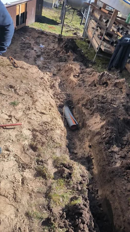 Монтаж станции Евролос 4 Био+ в СНТ Вишенка, Псков