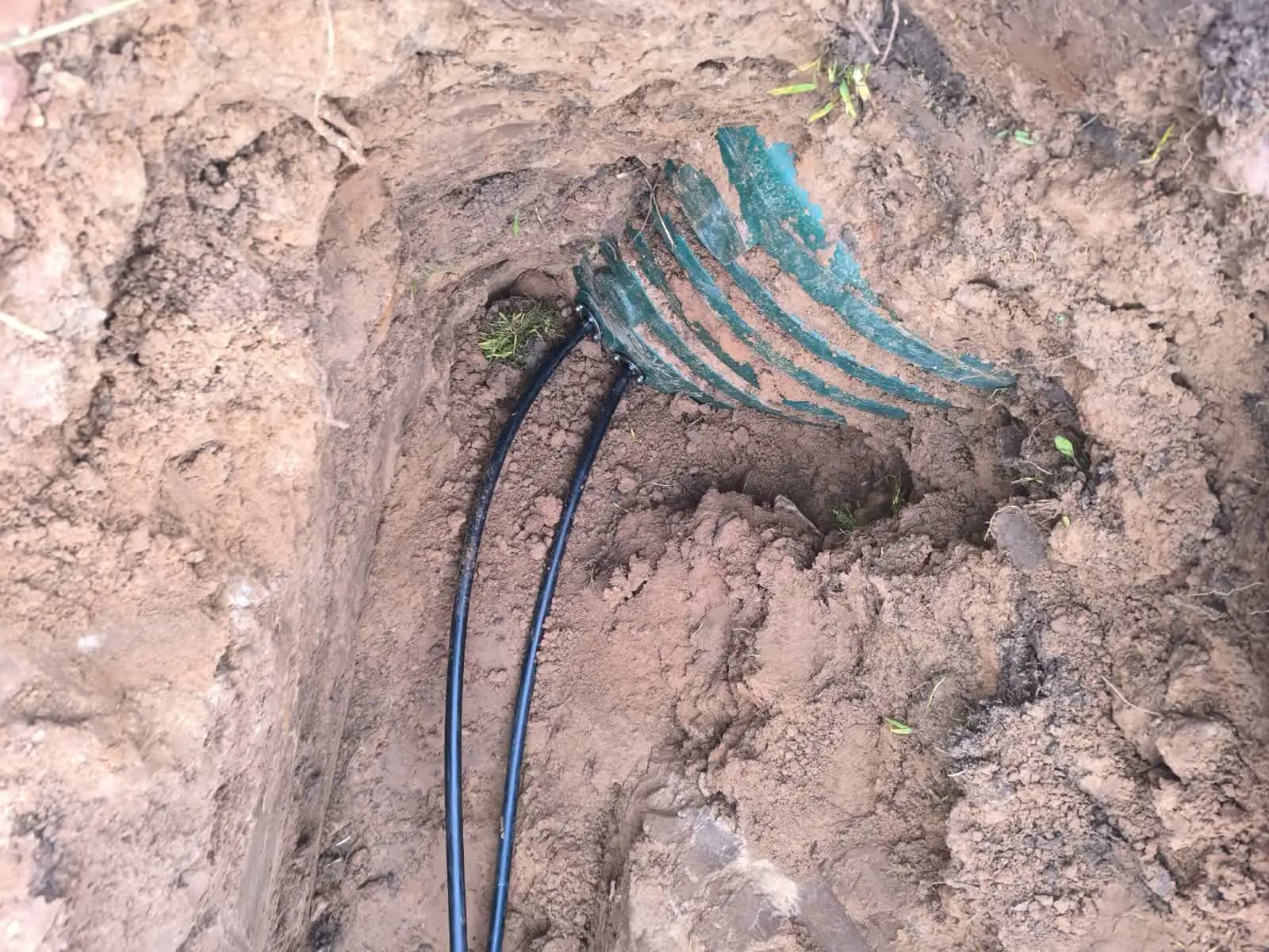 Турбаза Себеж: прокладка инженерной линии — фото 3