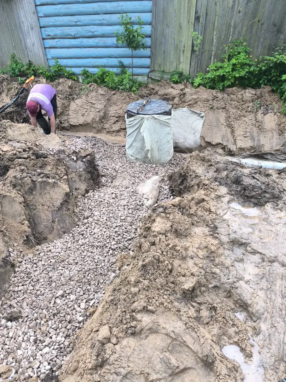 Ваулины горы: формирование открытого участка дренажа — фото 3