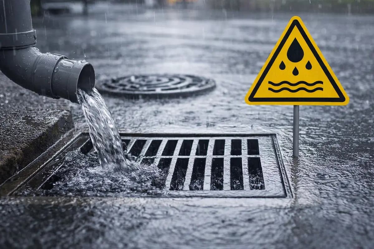 Ливневая канализация на объекте